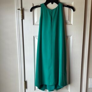 Elegant Green Sleeveless Dress